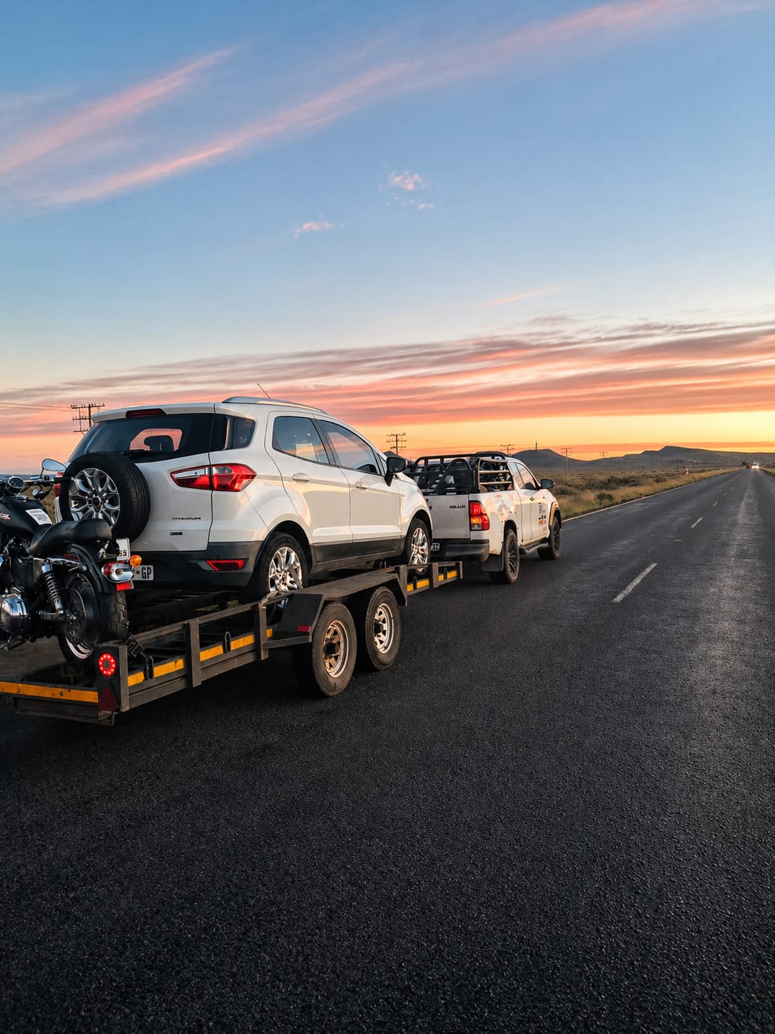 SUV & Motorcycle